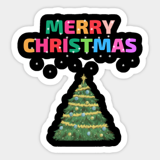 Merry Chrismas Sticker